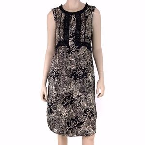 Anthropologie Holding Horses Print Midi Dress 10